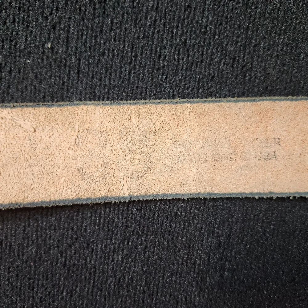 Brown Leather Handmade Belt - Picture 6 of 6